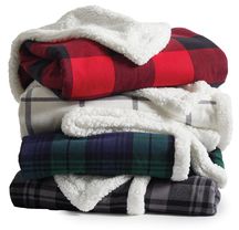 Port Authority ® Flannel Sherpa Blanket